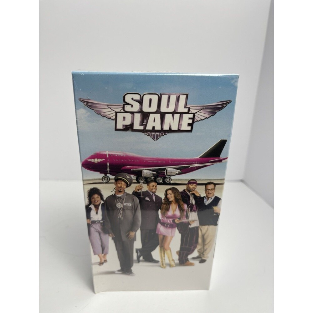 Soul Plane VHS Tape 2004 MGM Snoop Dogg Late Release Movie Film New SEALED